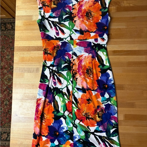 Lauren Ralph Lauren Cocktail Dress Floral Midi - Picture 4 of 11